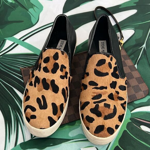 Steve Madden Brown and black cheetah print cowhide - Picture 2 of 8